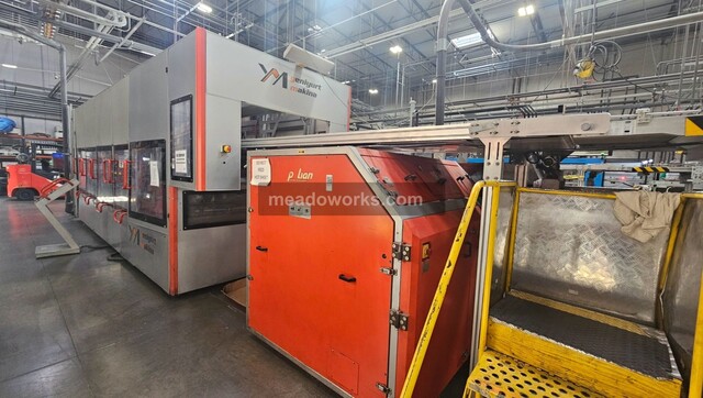 Yeniyurt Makina #YM8565/3, Inline Thermoforming Line, 180 KW total power input, 480 V., 3 Ph., 60 Hz., 2015