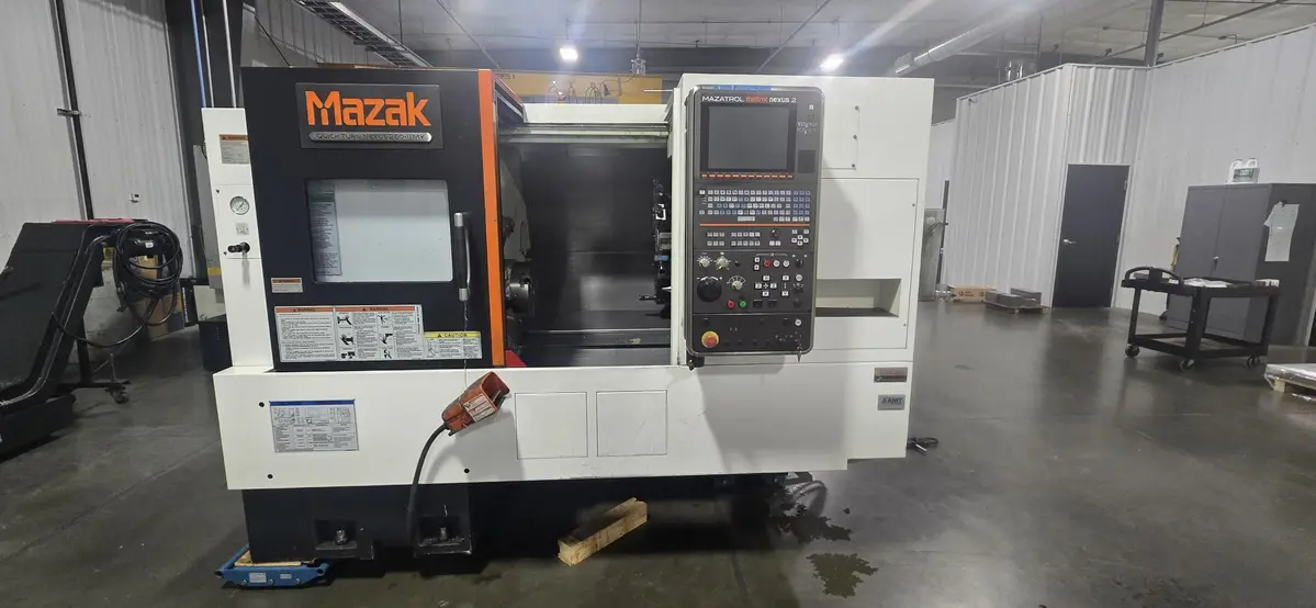 Mazak #Nexus-250MY-II, multi-axis lathe, Mazatrol Matrix 2 color Control, 26.5" swing, 24" centers, 10"