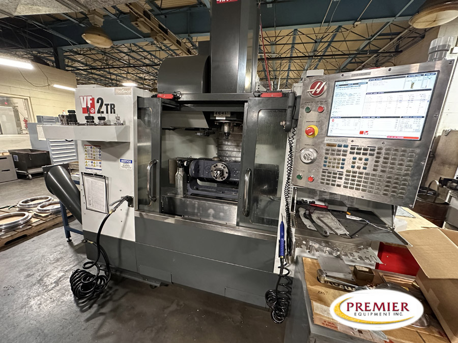 Haas #VF-2TR, 5-Axis CNC vertical machining center, 30" X, 16" Y, 20" Z, 240+1 side mount tool changer, WIPS