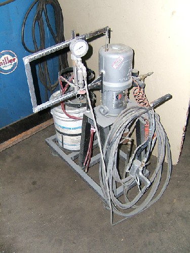 GA, spray equipment