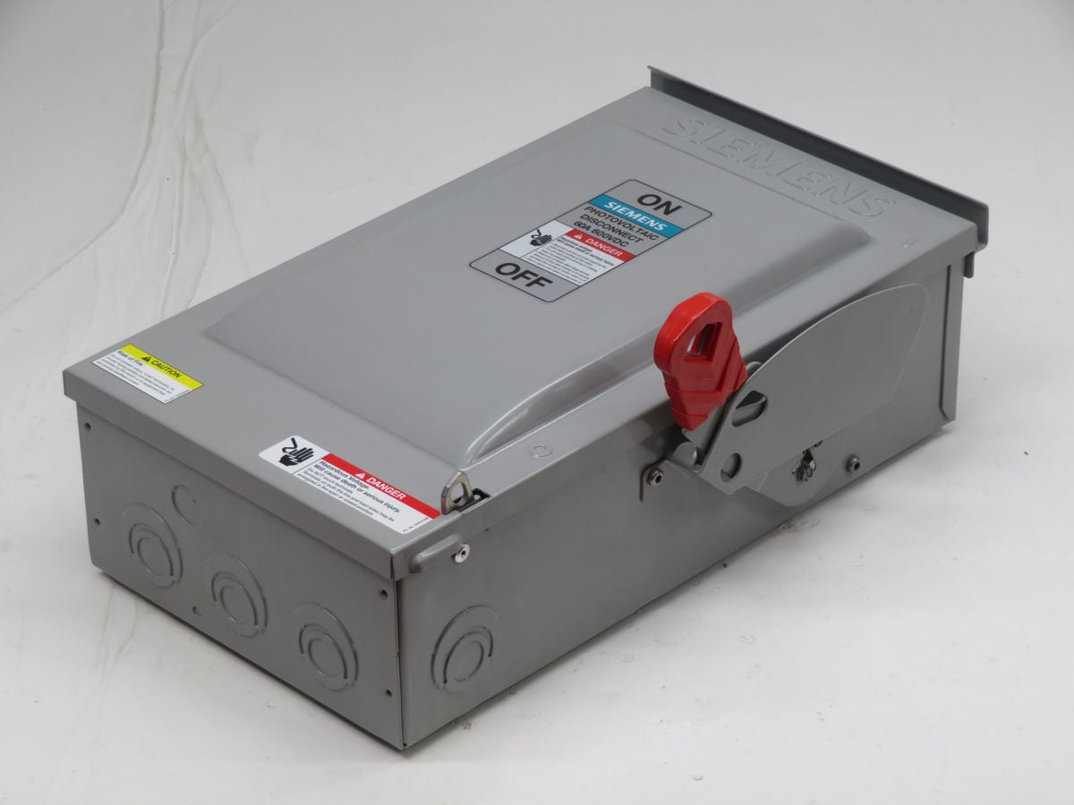 60 Amp, Siemens #HNF362RPV, Heavy Duty Safety Switch
