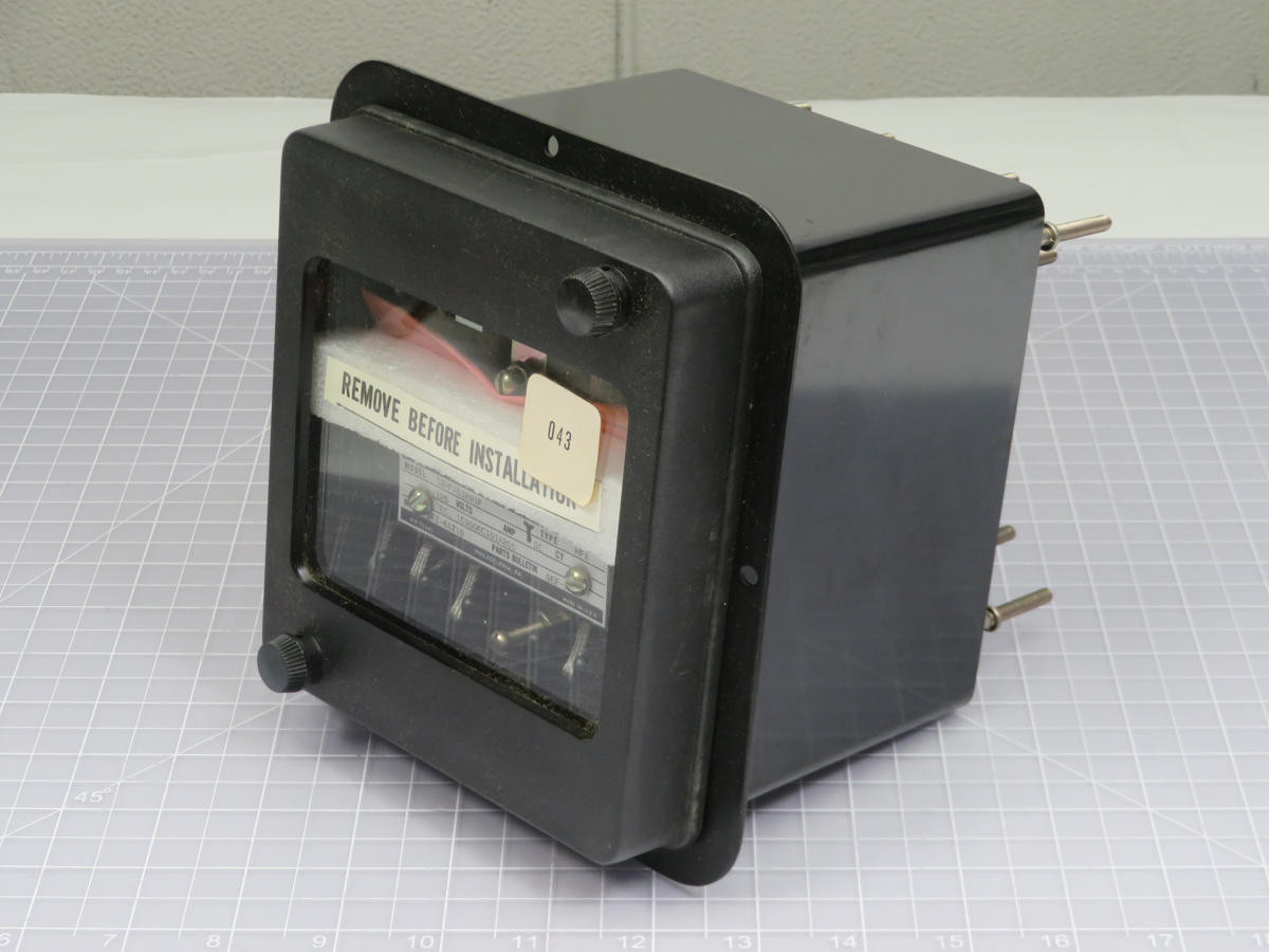 GE #12HFA53K91F, Multicontact Auxiliary Relay