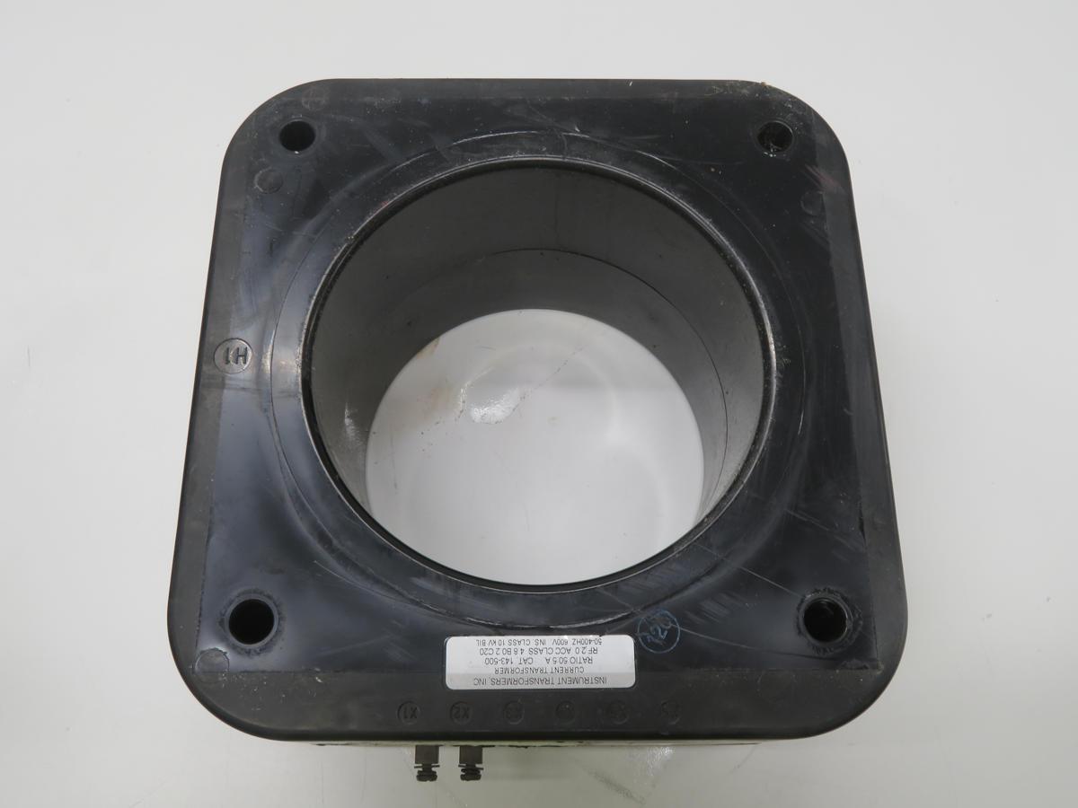 Instrument Transformers #143-500, Current Transformer, 50:5 A, 10 KV BIL, 50-400 Hz