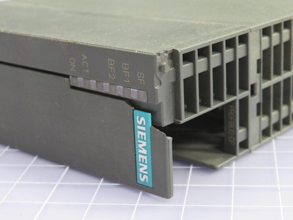 Siemens #6ES7153-2BA02-0XB0, PLC CPU Module, PROFIBUS DP V1 Interface, 12 Mbps