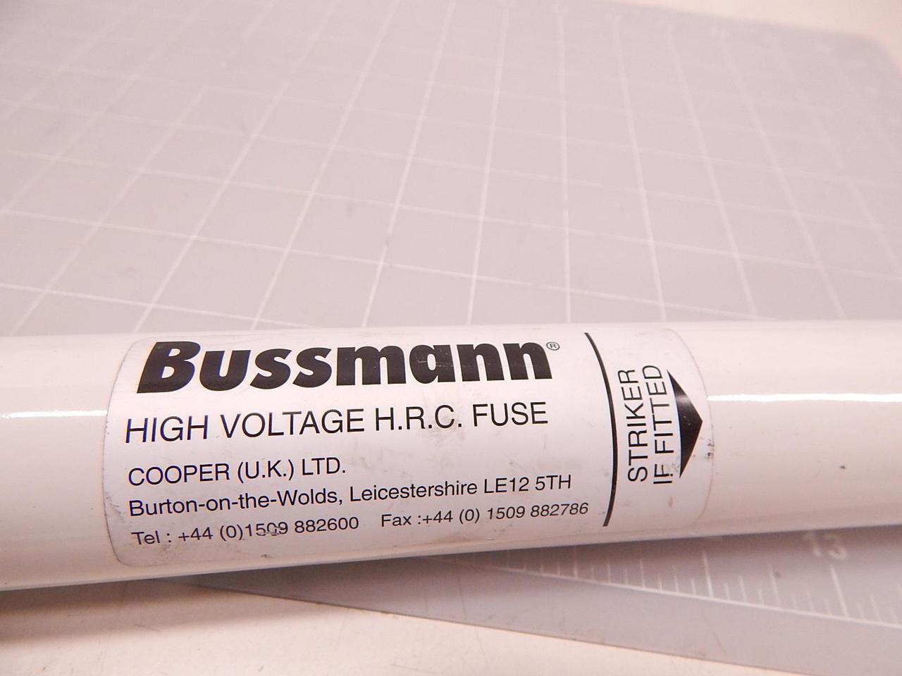 Bussmann #15-5CAVH0-5E, High Voltage HRC Fuse, 80,000 Interrupting Amps