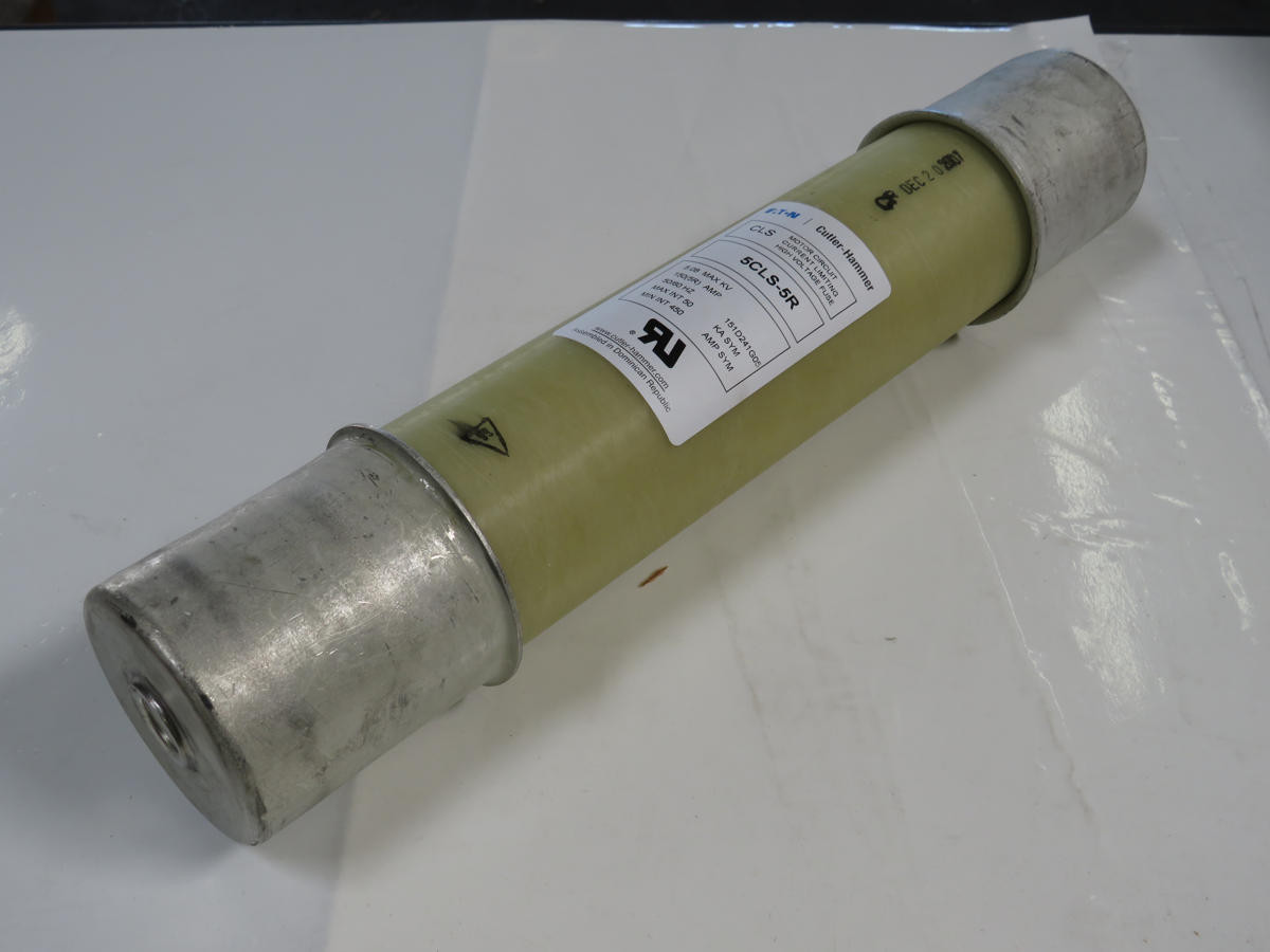 Cutler-Hammer #5CLS-5R, Medium Voltage Fuse, 150A, 5.5KV AC