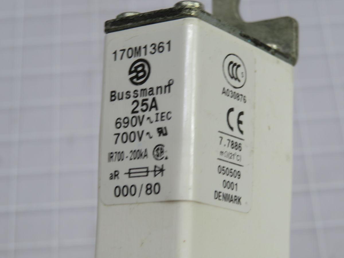 Bussmann #170M1361, Fuse, LOT of 10