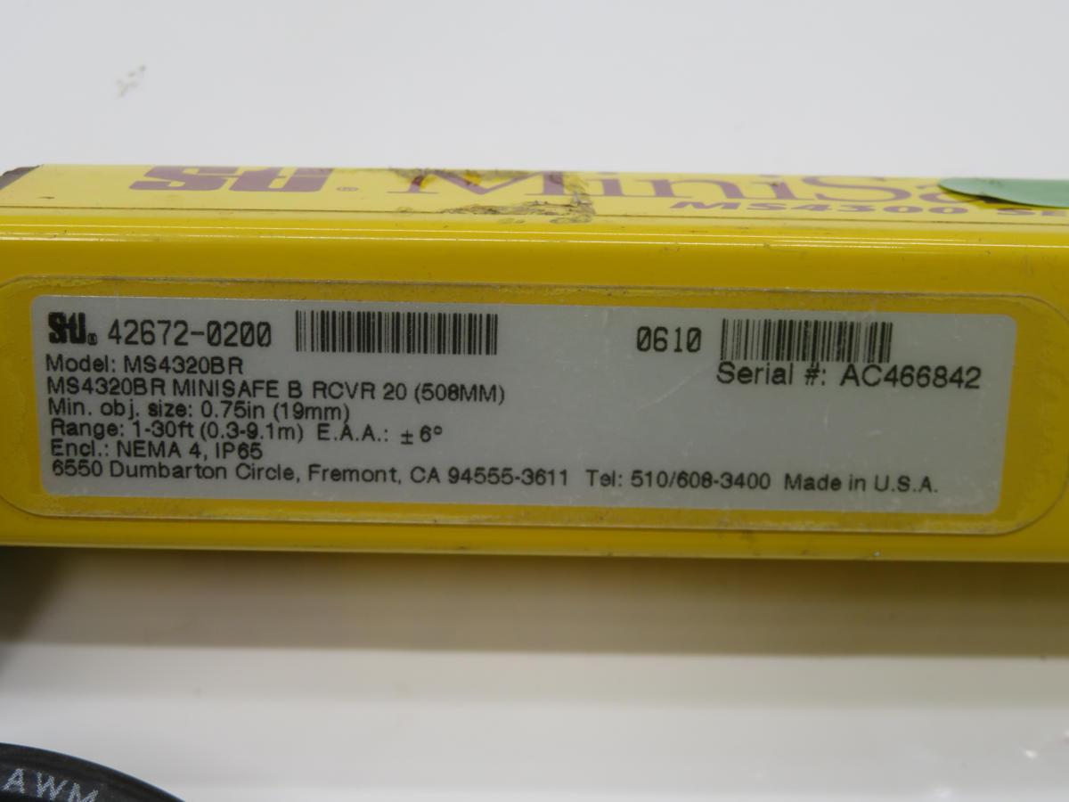 Omron #MS4320BR, Receiver Light Curtain