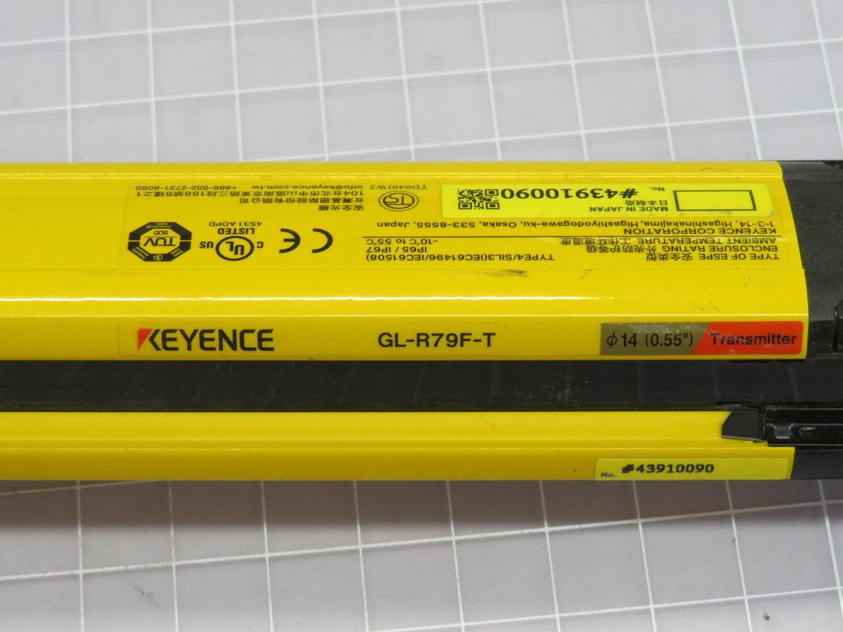 Keyence #GL-R79F-T, Light Curtain Transmitter