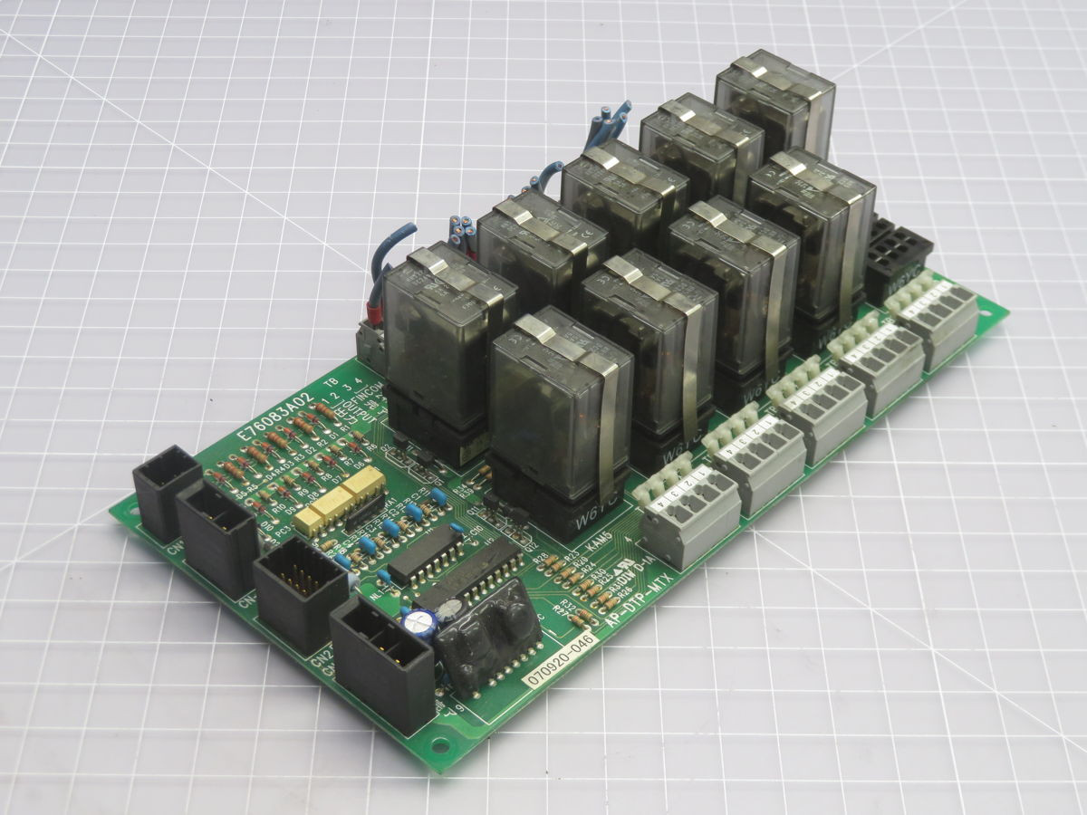 Mori Seiki #E76083A02, AP-DTP-MTX Relay Board