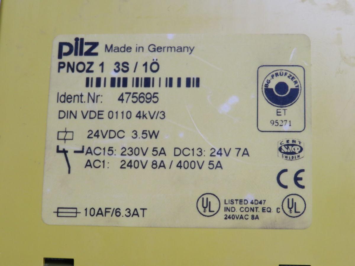 Pilz #PNOZ 1, Safety Relay