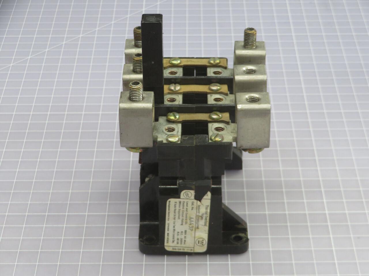 Westinghouse #AA43P, Thermal Overload Relay