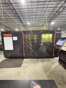 Mazak #Optiplex-4020-Fiber-III, CNC Fiber Laser, 10,000 watt, 13' x 6.5' table, Mazak Preview3 CNC, Camfil