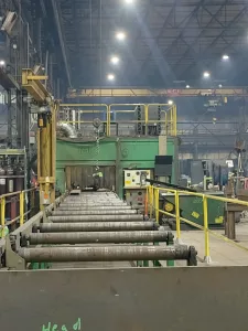 Inovatech #SteelPRO-600-PythonX-SPG, Robotic Welding Cell, 1.75" pierce capacity, 44" max. beam height, 8" x