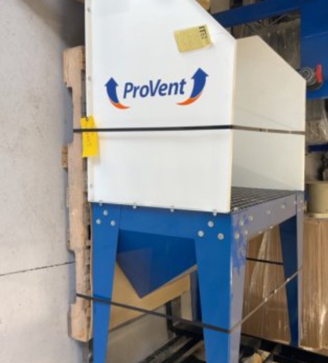 36" x 24" ProVent #DuraBench-VB2436, Ventilated Downdraft Bench, 1440 cfm, steel construction, grated work