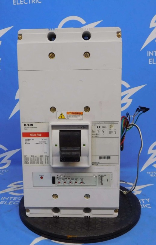 1200 Amps, Eaton #NGH312035E, Molded Case Circuit Breaker, 3-pole, 600 Volt, 65kA, Digitrip LSG, GFI, (4