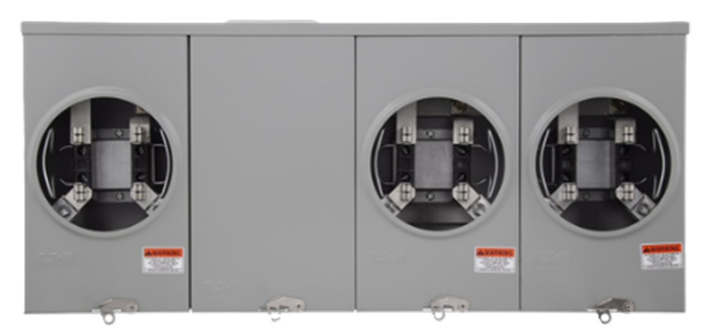 100 Amp, Eaton #1009695CH, Meter Socket, Ringless, NEW