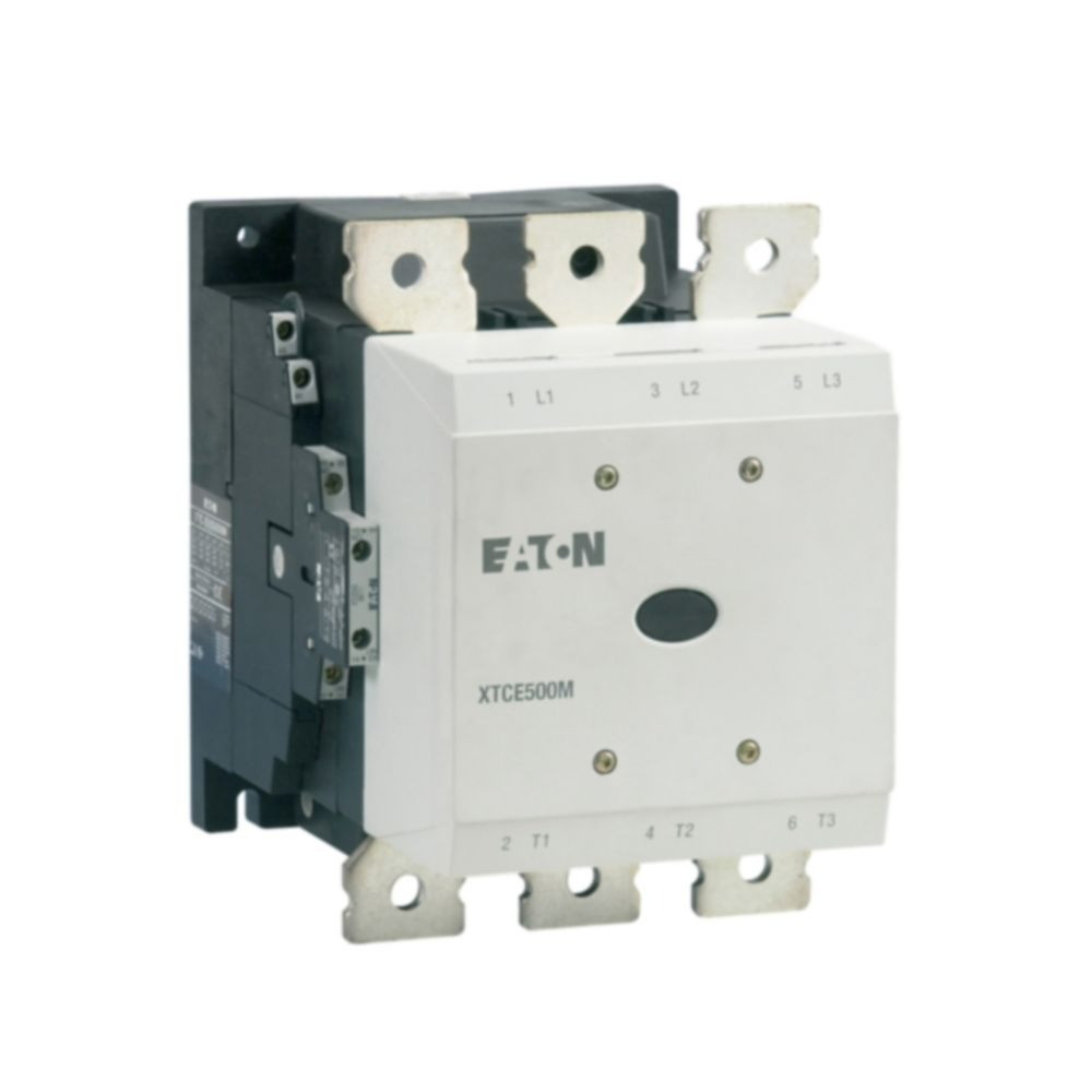 400 Amp, Eaton #XTCE400M22TD, IEC Contactor, 24-48 Volts DC, 2NO-2NC, Frame M, NEW