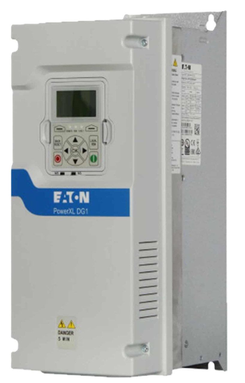 15 HP Eaton #DG1-34023FB-C21C, powerxl dg1 variable frequency driv, NEW
