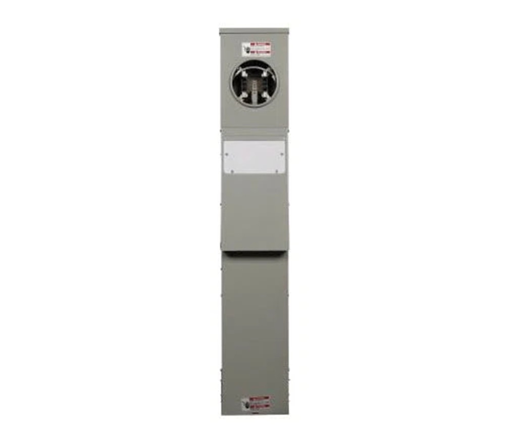 Eaton #CHM1N9N4NPL, Pedestal Mounted Power Meter, 4-Circuit, NEW