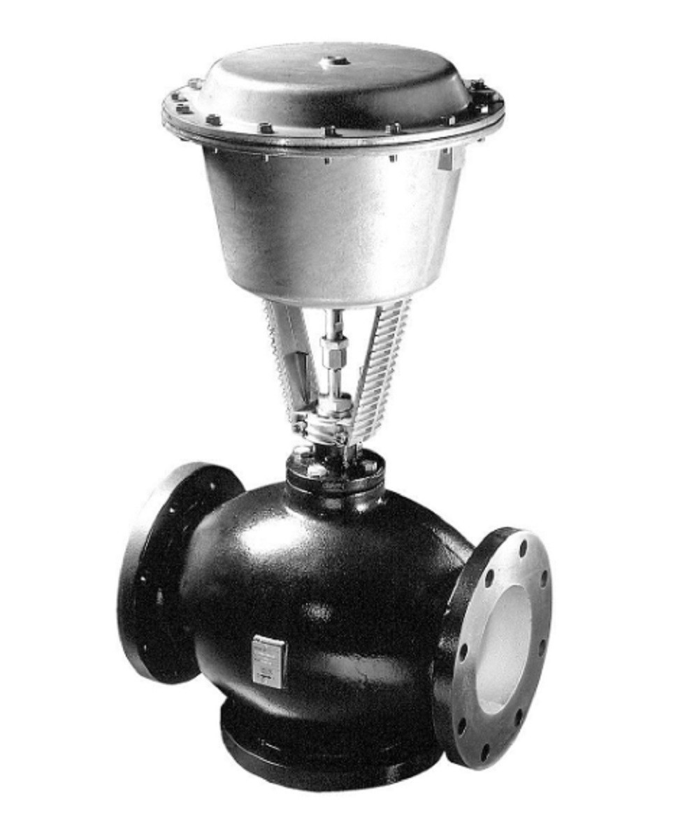 Siemens #285-06175, 3-Way 2-1/2" Flowrite Valve, Cv 63, Mixing, Linear, SSTrim, NEW