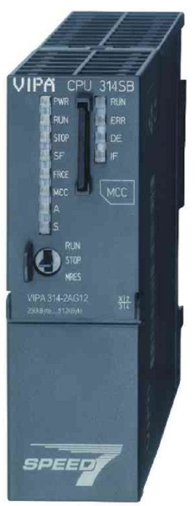 VIPA #315-2AG12, CPU 315SB PLC Processor, Speed7, 1MB, Profibus-DP Master, PTP, Refurbished