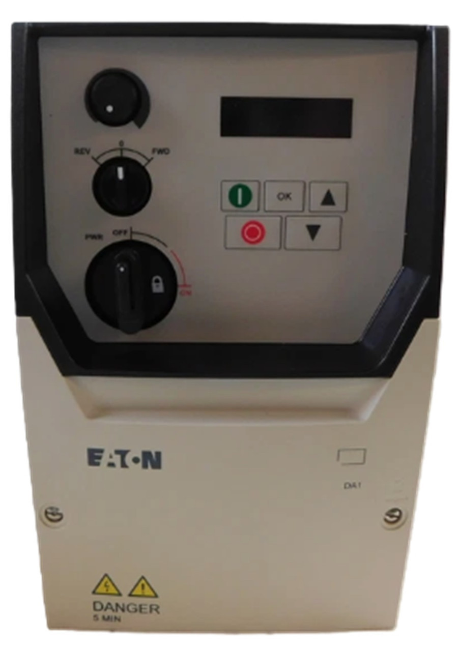 1 HP Eaton #DA1-342D2FB-A6SC, DA-1 VFD Variable Frequency Drive, NEW
