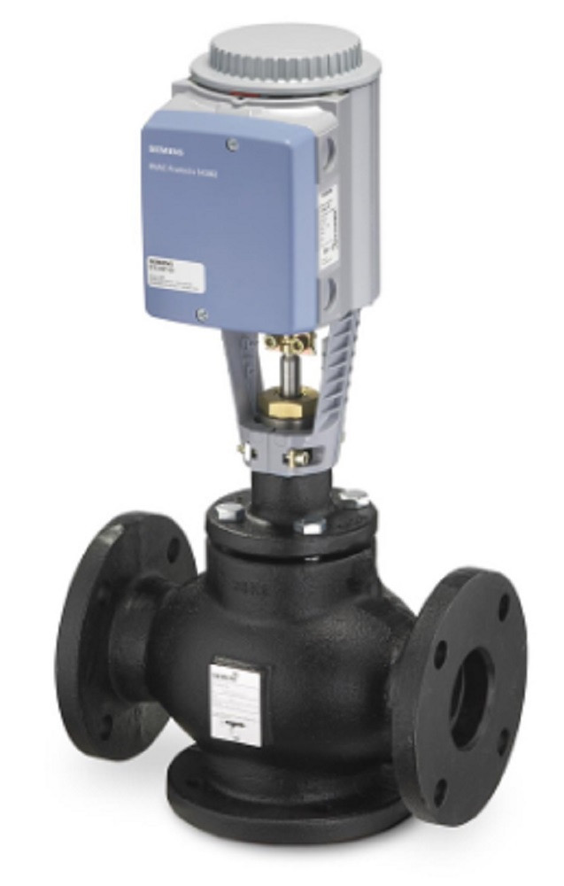 Siemens #274-06161, 3-Way 3" Flowrite Valve w/ Actuator, Cv 100, Mixing, Linear, NEW