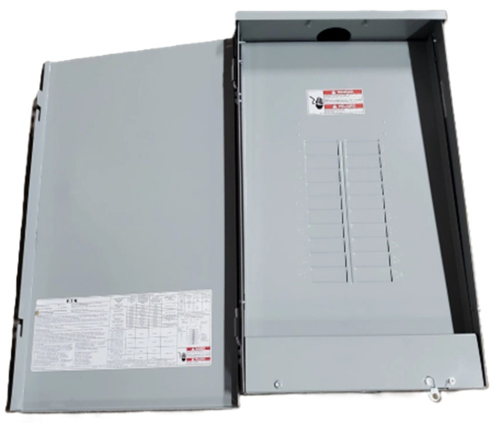200 Amp, Eaton BRP20L200R, BR Main Lug Loadcenter, 40 Circuits, 20 Spaces, 1-Phase, NEW