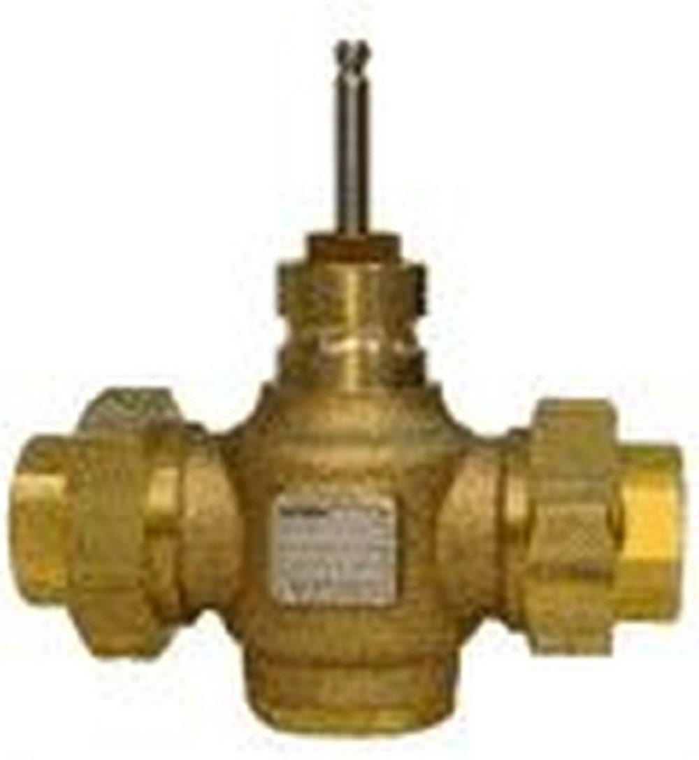Siemens #599-03016, 2-Way Ball Valve, Bronze Body, 25 Cv, 1-1/2" UF x UF, Linear, NEW