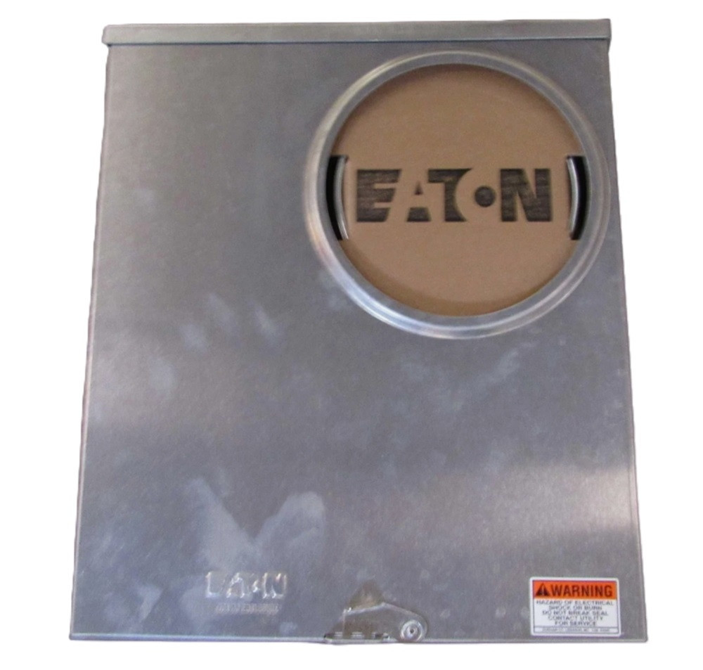 200 Amp, Eaton #UATRS220ACH, Meter Socket, 1-Position Residential Service, NEW