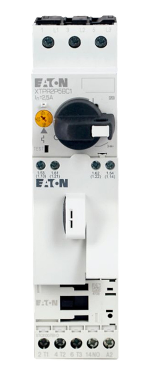 Eaton #XTSC004BBA, IEC FVNR Manual Motor Controller, 32A, 24 Volts Coil, NEW