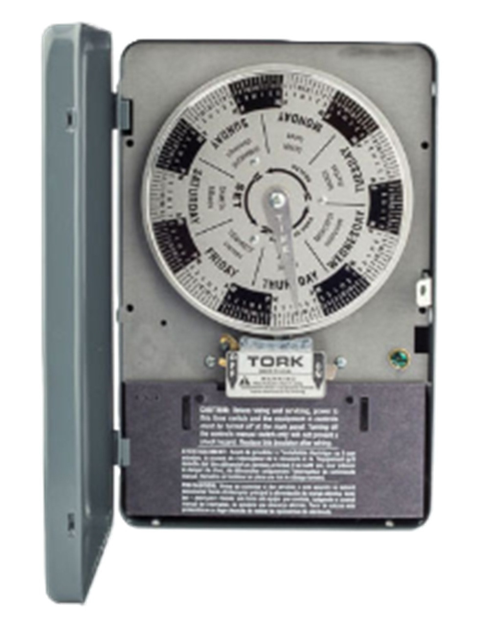 Tork #W200, W Series 7-Day Time Switch, DPST, 40A, 120 Volts, NEW