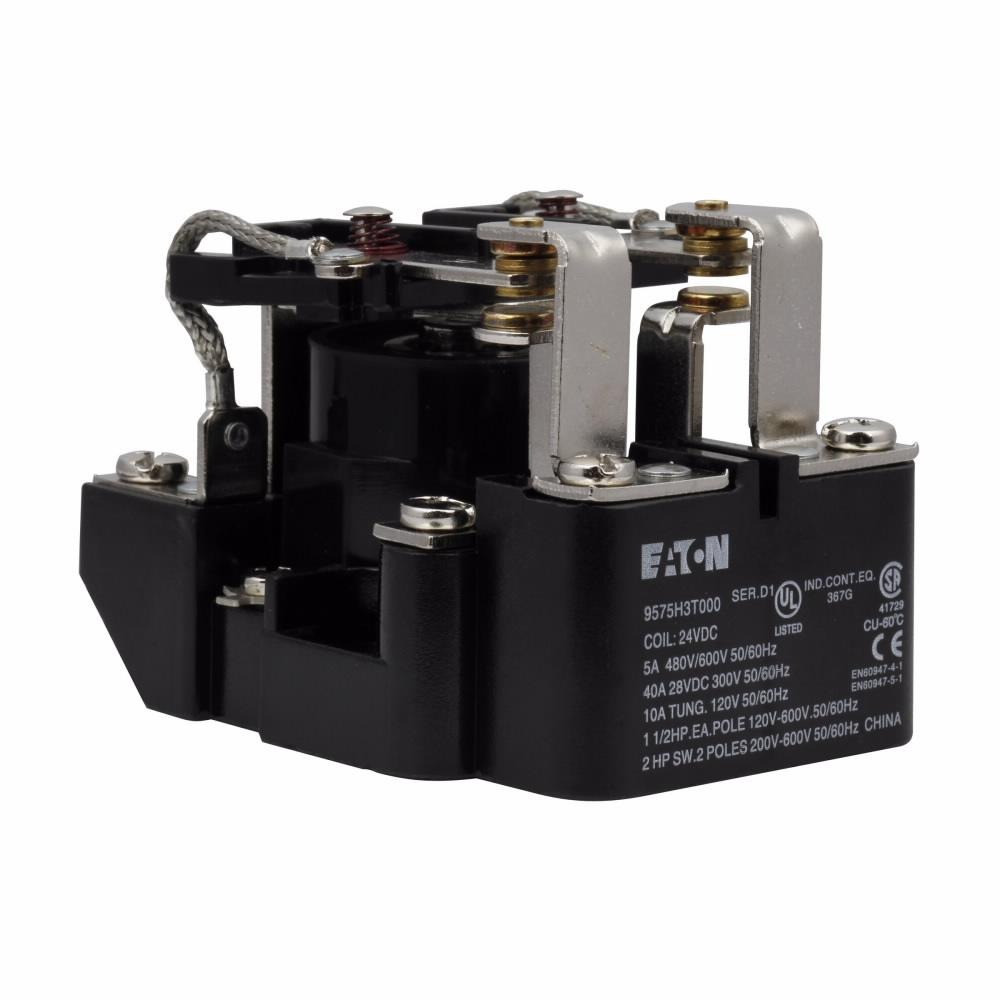 Eaton #9575H3L000, Fixed Contact Open Style Type AA Relay, 40 A, NEW