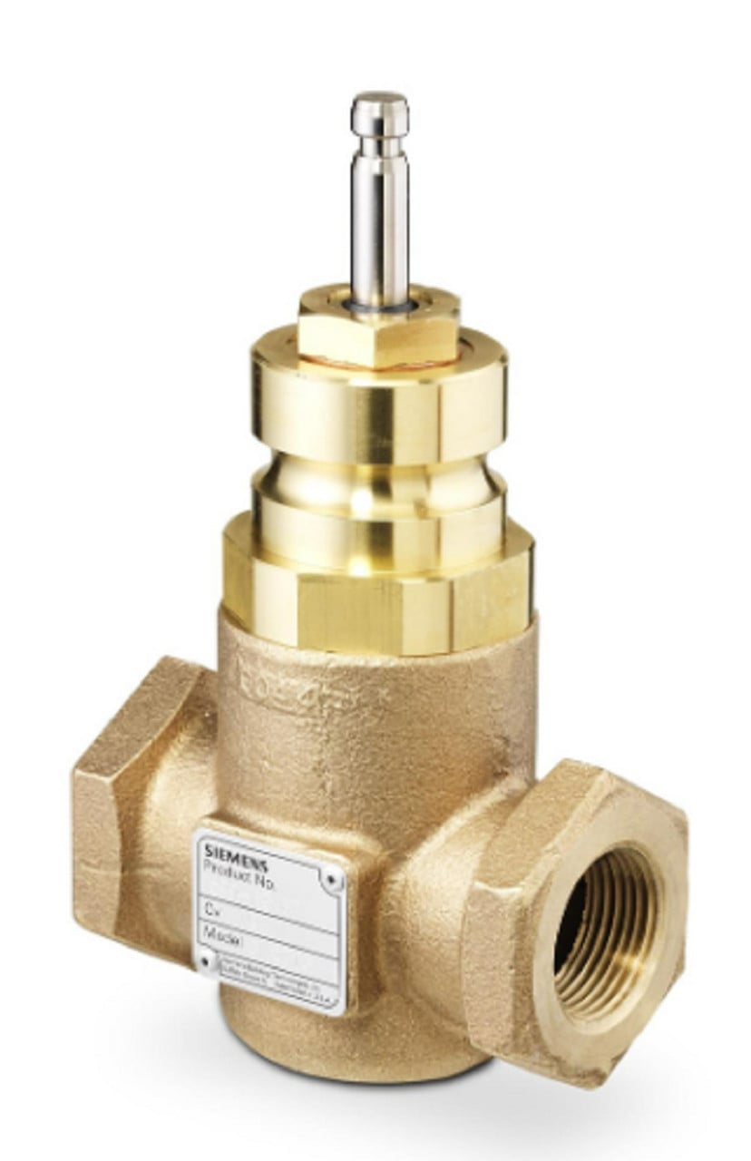 Siemens #599-03005, 2-Way 1" Flowrite Valve, Cv 10, Normally Open, Linear, F x F, NEW