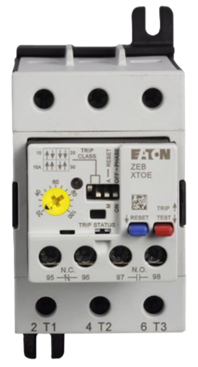 Eaton #XTOE100GGSS, XT IEC Electronic Overload Relay, 20-100A, NEW