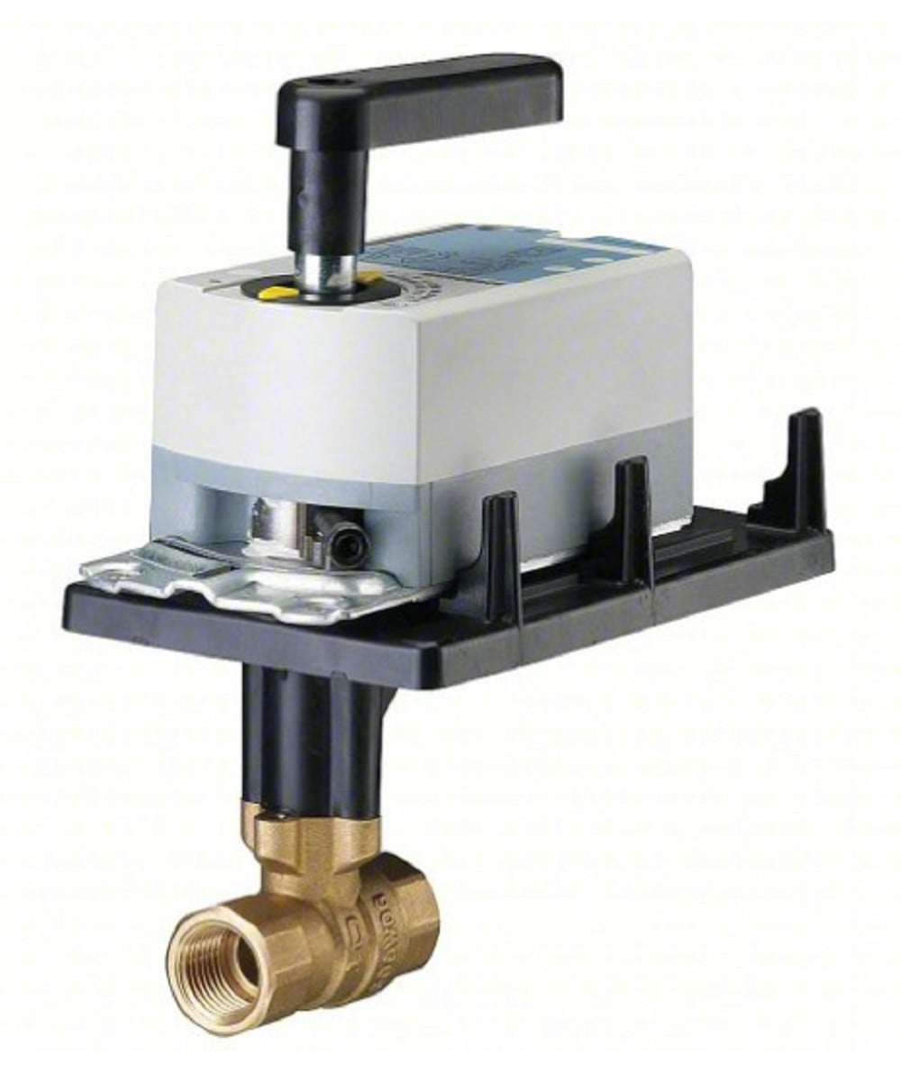 Siemens #171C-10303S, 2-Way 1/2", 1.6 Cv Ball Valve w/Actuator, 0-10 V., NEW