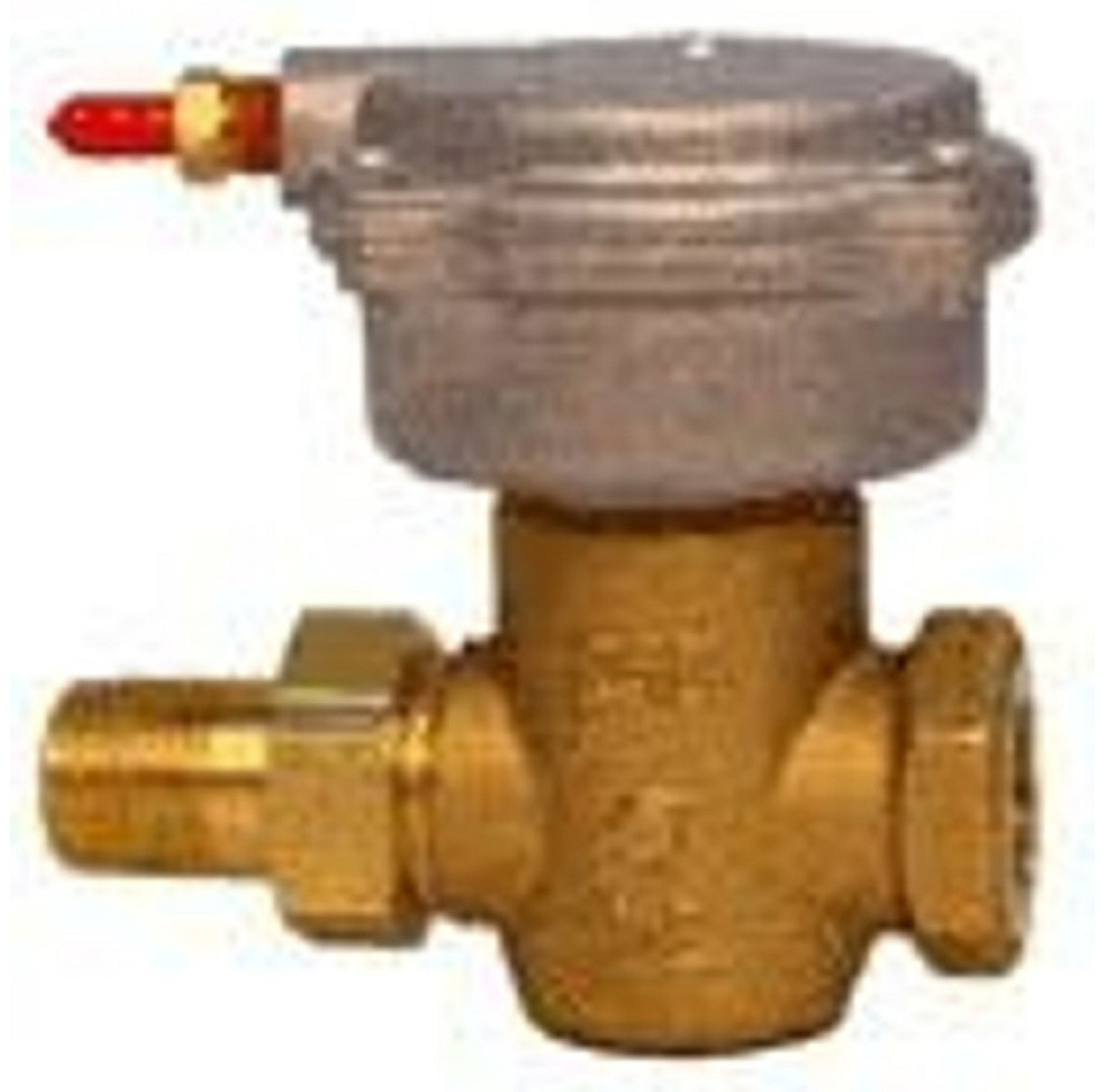 Siemens #257-02050, 2-Way 1/2" Terminal Unit Valve, Cv 0.63, Normally Open, F x UM, NEW