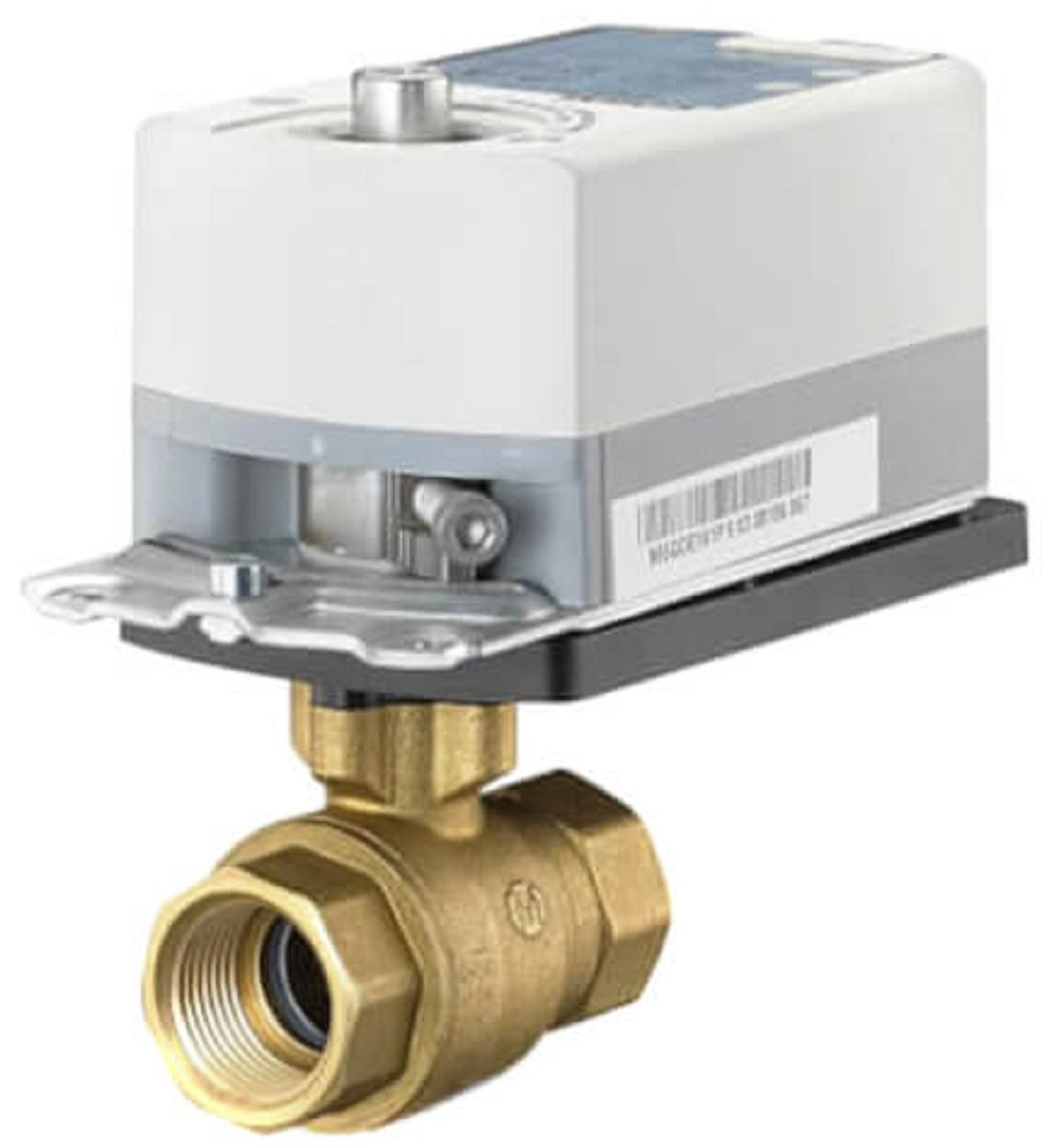 Siemens #171C-10302, 2-Way 1/2", 1 Cv Ball Valve w/Actuator, 0-10 V., NPT, NEW