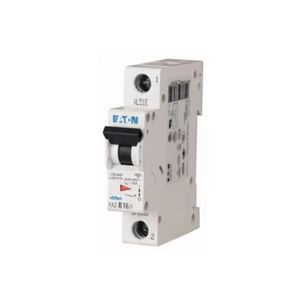 2 Amp, Moeller #FAZ-B2/1-SP, 167481 Circuit Breaker, 1-Pole, B Curve, NEW
