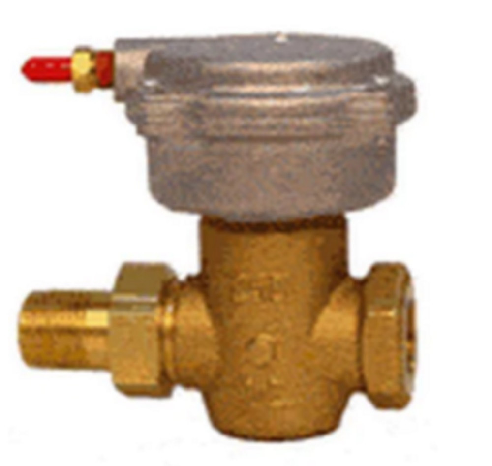 Siemens #256-02005, 2-Way 1/2" Terminal Unit Valve, Cv1.0, Normally Closed, F x UM, NEW