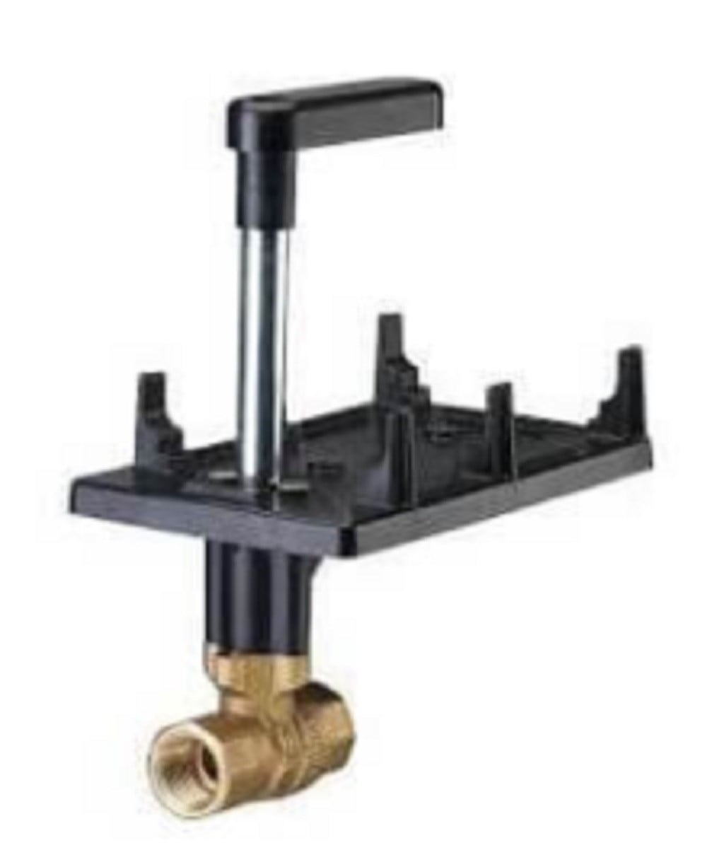 Siemens #599-10312, 1" 2-Way Brass Water Mixing Ball Valve Body (10 Cv), NEW