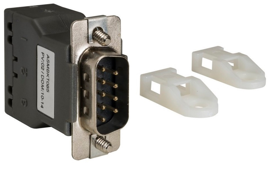 AEG Automation #AS-MBKT-085, MB+ Line Connector Kit, Modbus Plus Female D-Sub 9, NEW