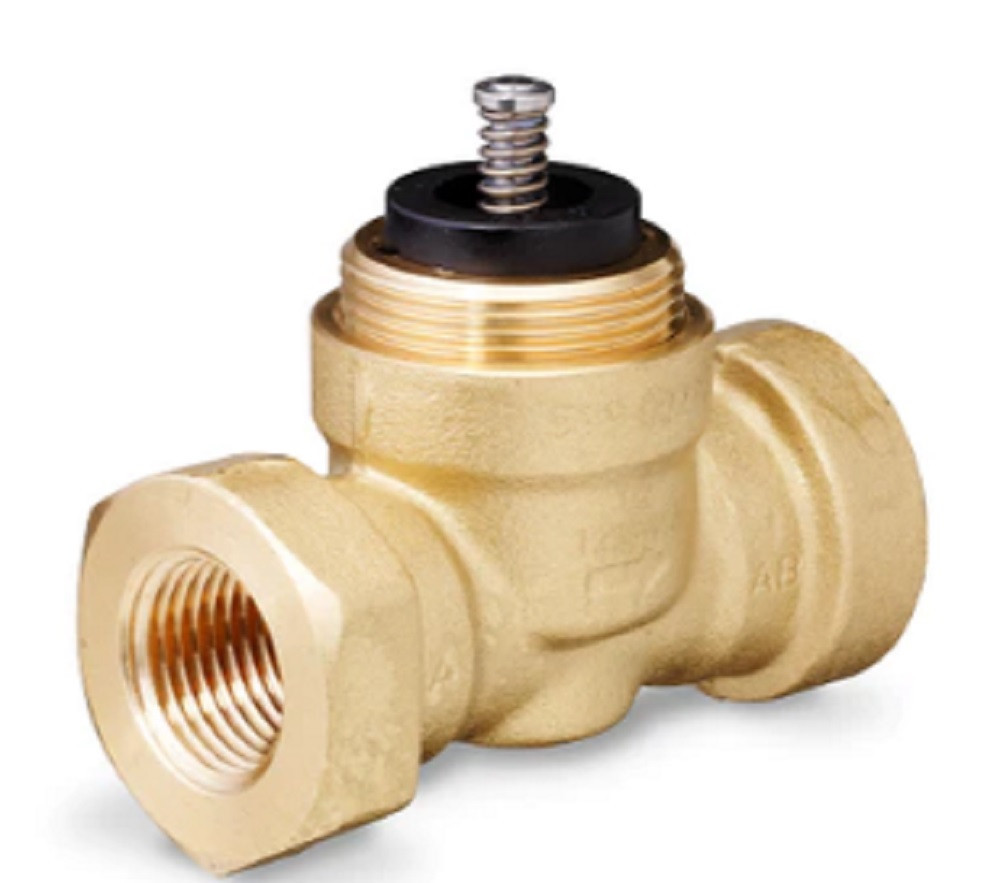 Siemens #599-00213G, 2-Way Zone Valve Body, 1" NPT Female x Female, 7.0 Cv Flow, NEW