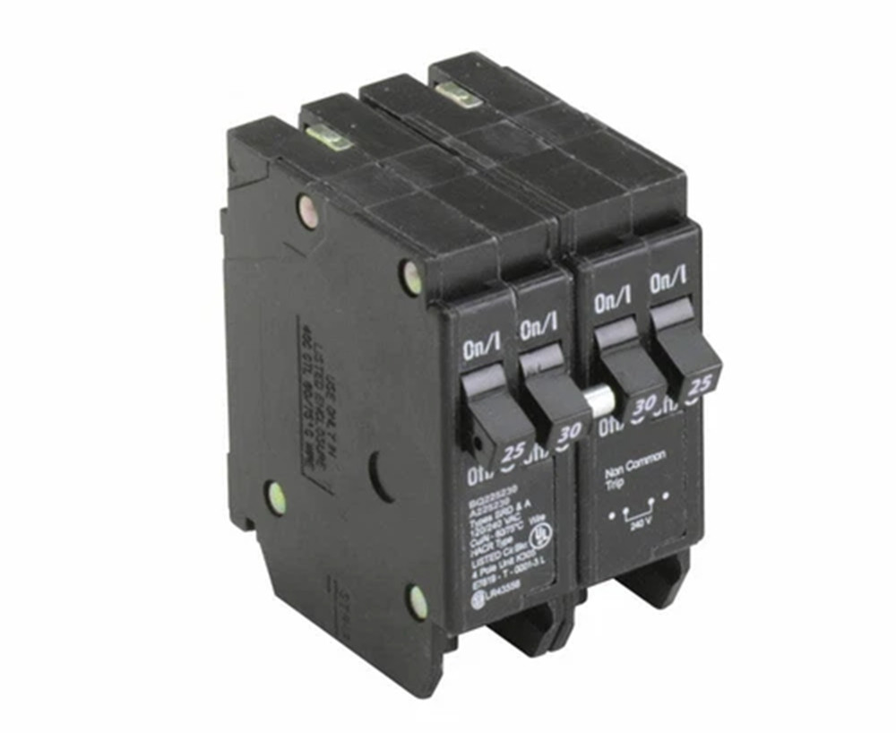 25 Amp, Eaton #BQ225230, Circuit Breaker, Type BQ, 4-Pole, 1x 1x30A, 120/240 Volts, NEW