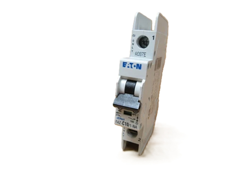 10 Amp, Moeller #FAZ-C10/1-NA-L, 190617 Miniature Circuit Breaker, 1-Pole, NEW