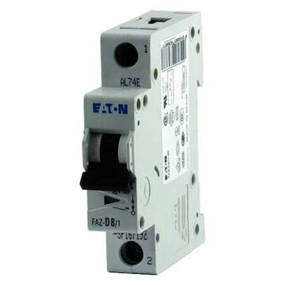 5 Amp, Moeller #FAZ-C5/1, 278554 Miniature Circuit Breaker, 1-Pole, C Curve, NEW