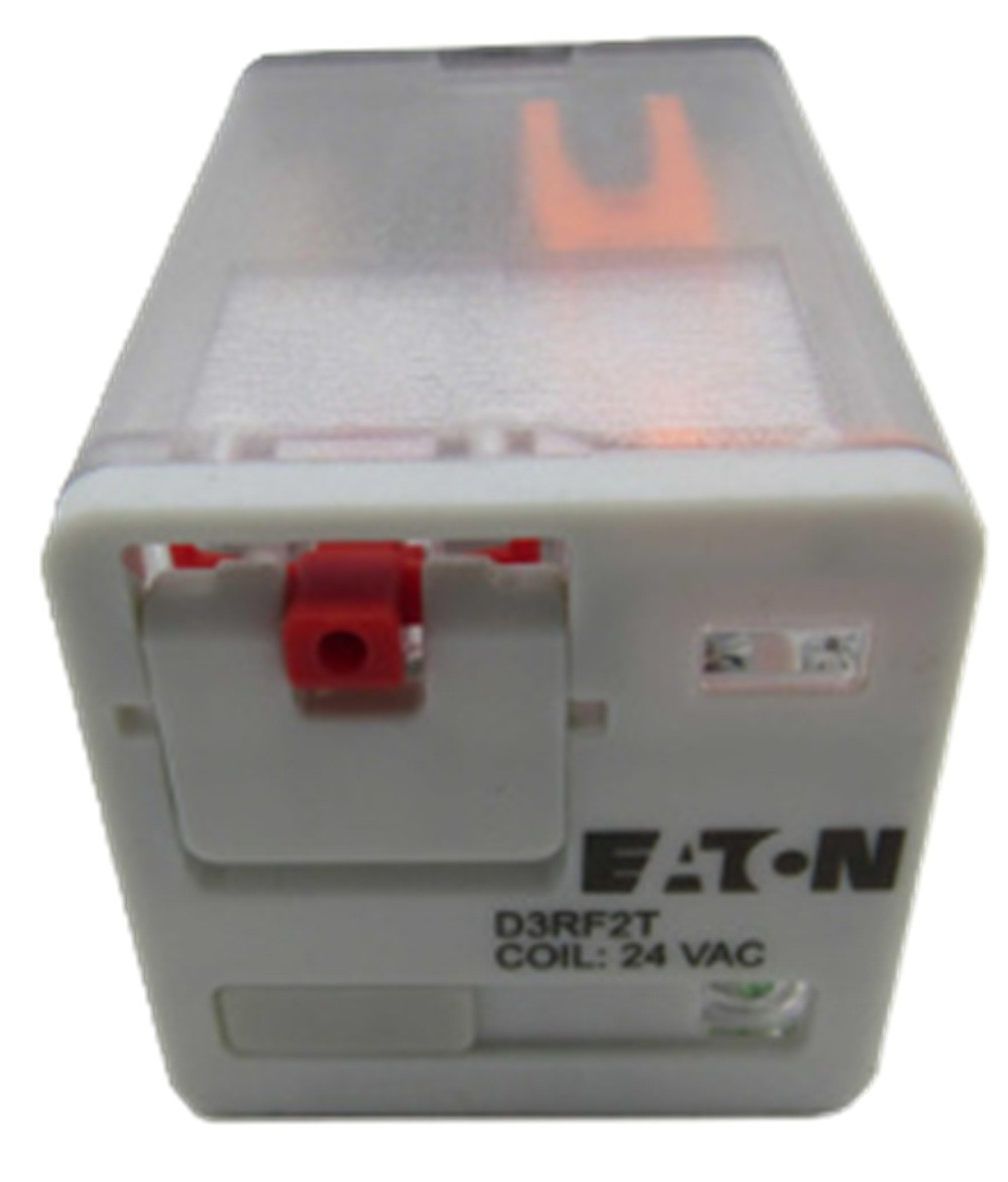 Eaton #D3RF2T, General Purpose Relay, Octal Base, 10A, 24 Volts AC Coil, NEW