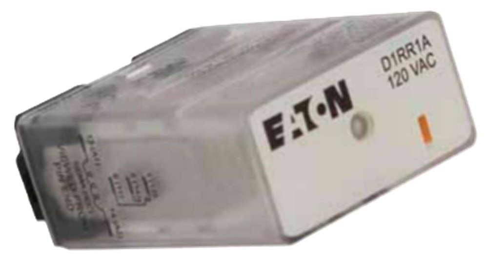 Eaton #D1RR1A, General Purpose Relay, SPDT, 15A, 120 Volts AC Coil, NEW