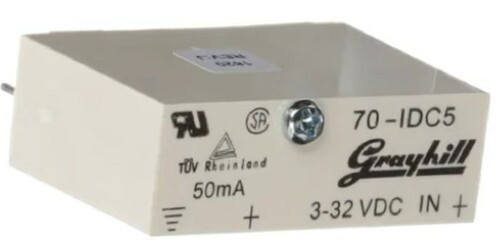Grayhill #70-IDC5, I/O Modules, 70X-IDC Series, DC Input Module, 5 Volts DC, NEW